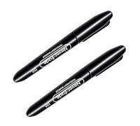 Dcaknri Paquete de 2 bolígrafos falsos de ABS con espacio oculto, sorpresas divertidas, comodidad diaria, viajes y uso diario