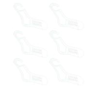 Dcaknri Paquete de 6 bloqueadores de punto de madera para entusiastas de las manualidades que crean y exhiben calcetines hechos a mano, herramientas de exhibición de calcetines, talla única, como se