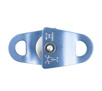 Dcaknri Polea de rapel de aluminio reforzado para operaciones de ahorro vertical y mantenimiento industrial, 2000 kg de peso, equipo de descenso de escalada en roca