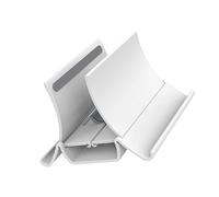 Dcaknri Soporte para Computadora Portátil con Base Antideslizante Ergonómica Y Refrigeración Mejorada Gravitatoria con Bloqueo Automático De Escritorio Vertical para Múltiples Dispositivos