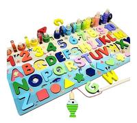 Dcaknri Toy Aprendizaje Número Y Color para Niños Pequeños 2 A 5 Años Preescolar para Niños Y Niñas Color Preescolar Aprendizaje Preescolar