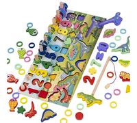 Dcaknri Toy Aprendizaje Número Y Color para Niños Pequeños 2 A 5 Años Preescolar para Niños Y Niñas Color Preescolar Aprendizaje Preescolar