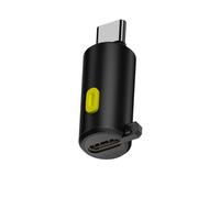 Dcaknri Viaje 240W Tipo C Convertidor Macho A Monitor De Voltajes Corriente Real Control Conmutación Conveniente Adaptador Pantalla Digital Tipo C