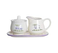 DCASA Juego Lechera con Azucarero Home Unisex Adulto, Sintetico