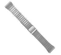 Dcasmo group Correa Reloj de Acero Inoxidable 18mm para Hombre Compatible con Cartier New Old Stock 1960 1970 - Pulsera Original Vintage Metalizada - Strap Bracelet Retro