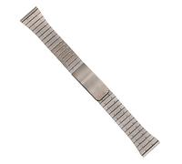 Dcasmo group Correa Reloj de Acero Inoxidable 20mm para Hombre Compatible con Cartier Santos New Old Stock 1960 1970 - Pulsera Original Vintage Metalizada - Strap Bracelet Retro