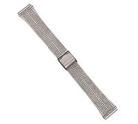 Dcasmo group Correa Reloj New Old Stock 1970 Armis Acero Inoxidable Vintage Universal 18mm Brazalete Deportivo Clásico Ajustable Compatible con Casio Seiko