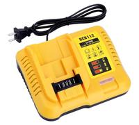 DCB112 - Cargador de batería de repuesto para batería de iones de litio Dewalt 12V 20V y 60V MAX DCB205 DCB201 DCB200 DCB612 DCB609-2 DCB609 DCB606 DCB606-2 DCB208 DCB206 06-2 DCB204 DCB203 DCB126