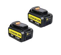 DCB200 Lithium Battery Compatible with Dewalt 20V Rechargeable Batteries Power Tools DCB204 DCB206 Replacement Li-Ion Battery 4Ah/5.5Ah/9Ah(9.0AH 2pcs)