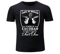 DCBhrfr43 Casual Tees Cartel DE Medellin Pablo Escobar