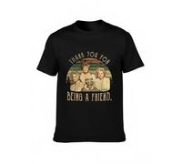DCBhrfr43 Golden Girls Thank You for Being A Friend 80s Sunset T-Shirt