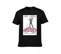 DCBhrfr43 Grease Movie John Travolta Retro Musical Cool Retro T Shirt