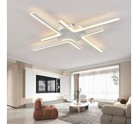 Dceinz LáMpara Led Moderna Techo Con Control Remoto Y App LáMpara Techo AtenuacióN Continua Con FuncióN De Memoria,Blanco-4