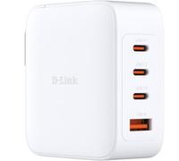 D-Link Cargador de pared DCF-141/E GaN 140W 3x USB-C 1x USB-A PD 3.1 QC 4.0 Blanco