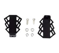 Dcfbkl 1 par de piquetas para pedales de bicicleta, para montar en bicicleta, para asiento plegable, accesorios para bicicleta de montaña, llave de pedal de bicicleta