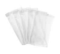 Dcfbkl 10/20/30 piezas de filtro limpiador de espumador, bolsa de malla fina, filtro de red para piscinas de suelo, atrapador de desechos para hojas, fácil de usar, calcetines de malla ultrafina para