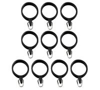 Dcfbkl 10 anillos elásticos para caña de pescar, soporte seguro, anillos de goma, soporte de metal, accesorios de señuelo, accesorios de goma elástica para peces