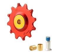 Dcfbkl 11T 12T 13T 14T - Desviador trasero para bicicleta, rodamiento de cerámica, polea, guía, accesorios para bicicleta, rodamiento sellado