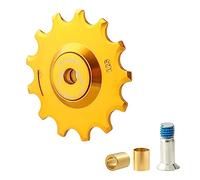 Dcfbkl 11T 12T 13T 14T - Desviador trasero para bicicleta, rodamiento de cerámica, polea, guía, accesorios para bicicleta, rodamiento sellado