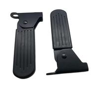 Dcfbkl 2 reposapiés, accesorio de ciclismo para bicicletas eléctricas, pedales traseros plegables, pedal de asistencia para asientos traseros