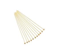 Dcfbkl 200 alfileres de cabeza de metal para joyería y proyectos de manualidades hechos a mano