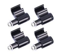 Dcfbkl 4 abrazaderas de montaje de marco de alambre de conversión fija para tubo de aceite para bicicletas, abrazaderas de carcasa de freno hidráulico, guía de bicicletas