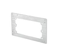 Dcfbkl Adaptador de fuente de alimentación de aluminio anodizado ATXLarge a pequeño soporte de rack de conversión a convertidor de fuente de alimentación de factor de forma pequeño