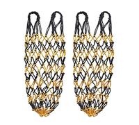 Dcfbkl Bolsa de alimentación de heno para entusiastas ecuestres, accesorio de alimentación de heno para caballos para reducir la bolsa de residuos, suministros de aves de corral