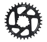 Dcfbkl Cadena para bicicletas 32T, 34T, 36T, 38T, piñón de 3 mm de ancho estrecho para bicicletas de montaje directo, bielas para bicicleta de montaña individual