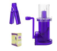 Dcfbkl Carrete de mano para el hogar, herramienta de tejer con manivela para calcetines, máquina de bobina, accesorios de costura