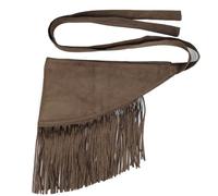 Dcfbkl Cinturón de cintura versátil con borlas para novia, elegante, para vestidos de novia y ocasiones especiales, café, Talla única