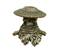 Dcfbkl Colgantes únicos con forma de cuerda de paracaídas, versátiles, colgantes de paracaídas, decoración de paracord para exteriores, esencial, durabilidad, latón, llaveros de supervivencia