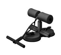 Dcfbkl Dispositivo de asistente para sentarse, barra de piso con ventosas, equipo de ejercicio portátil para entrenamiento abdominal, equipo de ejercicio para sentarse, banda de resistencia con