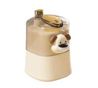 Dcfbkl Elegante soporte para palillos de dientes, caja de almacenamiento con temática de animales de dibujos animados, dispensador de palillos de dientes, dispensador práctico