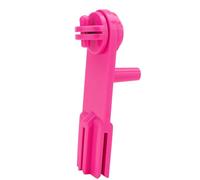 Dcfbkl Enrollador de hilo de manivela portátil, organizador de bordado, carrete de ABS para coser, hilo fácil de usar