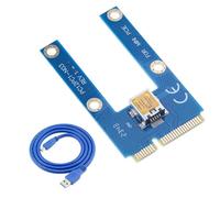 Dcfbkl Extensor PCI-E de 1 a 16 tarjetas adaptadoras USB 3.0 para adaptador de tarjeta Pcie