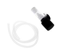 Dcfbkl Filtro pequeño silencioso impulsado por aire con tubo que incluye ventosa y esponja para tanques de camarones, termómetros de luz, decoración de arena para plantas, decoración de peces