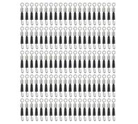 Dcfbkl Fishing Quick Changes - Juego de 100 conectores de línea giratorios para accesorios de pesca, cambios rápidos