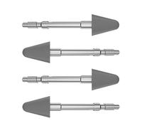 Dcfbkl Juego de 4 puntas de bolígrafo de dibujo, fáciles de instalar, no rayan, protectores de pantalla, deslizamientos suaves para 3 lápices capacitivos, puntas digitales, juego de repuesto