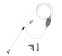 Dcfbkl Kit de cambio de agua de sifón de acuario para tanque de agua, kit de manguera de grava pequeña para tanques betta, limpiador de grava para acuario