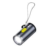 Dcfbkl Linterna portátil tipo C con luz LED pequeña de alto brillo para acampar y senderismo, linterna de batería