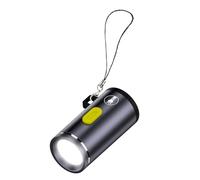 Dcfbkl Linterna portátil tipo C con luz LED pequeña de alto brillo para acampar y senderismo, linterna de batería