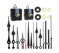 Dcfbkl Mecanismo de movimiento de reloj de péndulo negro y dorado para relojes, equipo de reparación manual, mecanismo de movimiento de reloj