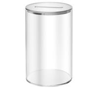 Dcfbkl Moderna caja de depósito transparente, fácil de usar, decorativa, fomenta el ahorro de hábitos en todos