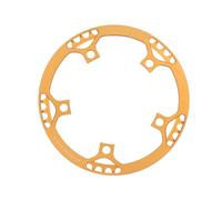 Dcfbkl Plato plegable para bicicletas 130BCD 45T 47T 53T 56T 58T de aleación de aluminio, bielas huecas de repuesto para bicicleta