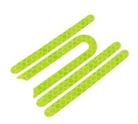 Dcfbkl Protectores reflectantes de durabilidad para scooters eléctricos, adhesivos de protección lateral, impermeable, cubierta lateral