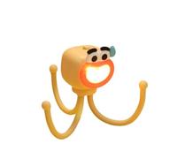 Dcfbkl Pulpos Lindos Dormitorio BedHead Atmósfera Luz nocturna brillante Lámpara de cabecera de cama con magia subacuática