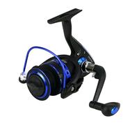 Dcfbkl Rueda de pesca giratoria 1000-7000 5.5:1, carrete de línea de pesca de metal, relación de engranaje de alta velocidad, potente