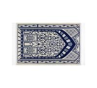 Dcfbkl Tapetes de oración suaves para musulmanes islámicos, alfombras de viaje portátiles para mujeres y hombres, antideslizantes, para adoraciones, regalos de Eid, alfombras musulmanas