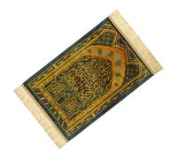 Dcfbkl Tapetes de oración suaves para musulmanes islámicos, alfombras de viaje portátiles para mujeres y hombres, antideslizantes, para adoraciones, regalos de Eid, alfombras musulmanas